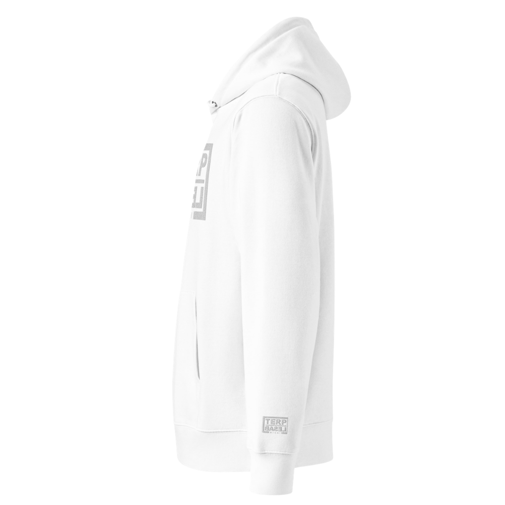 TERP BASEL MIAMI HOODIE EMBROIDERED WHITE