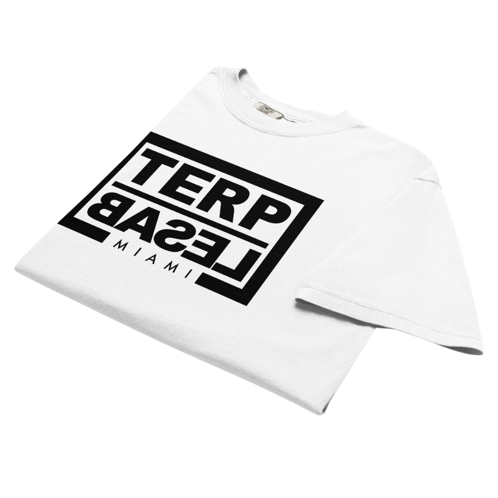 TERP BASEL MIAMI - WHT/BLK STAMP