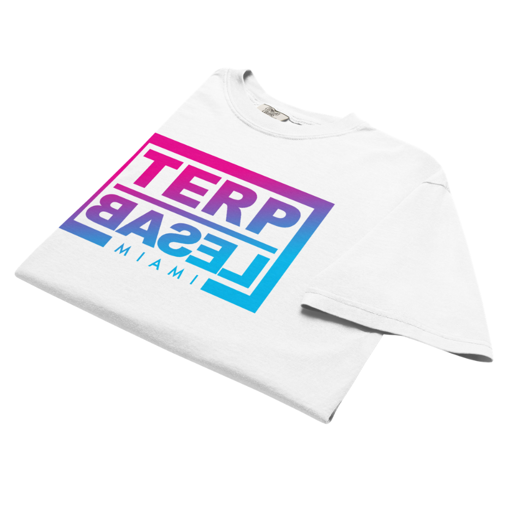 TERP BASEL MIAMI - WHT/MULTI STAMP