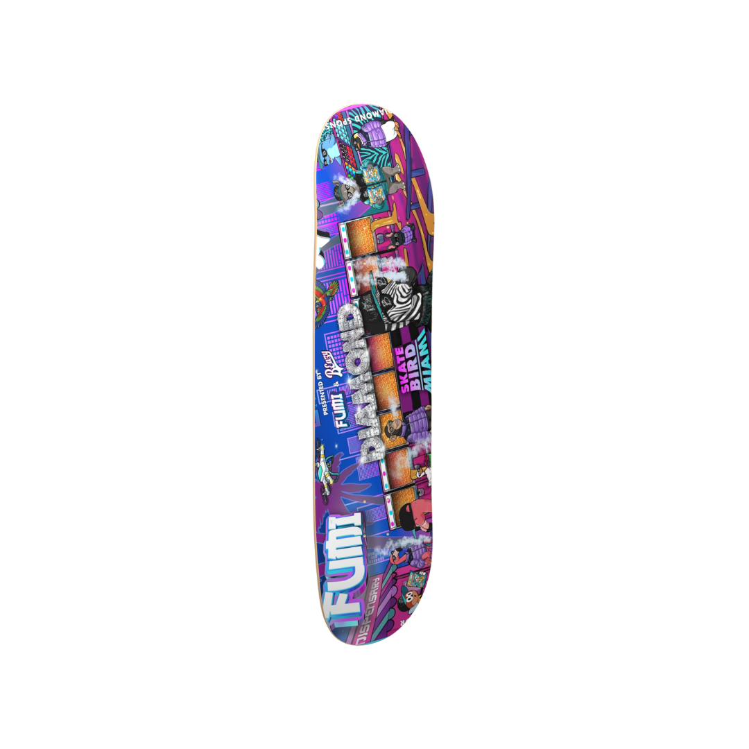 FUMI x B-EAZY x TERP BASEL 2025 SKATE DECK
