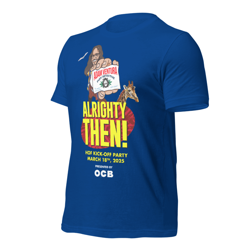 ALRIGHTY THEN! T-SHIRT (W/ADAM ILL)