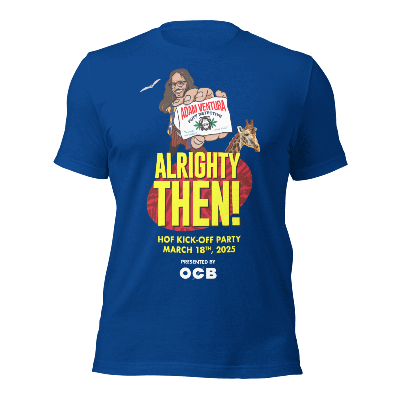 ALRIGHTY THEN! T-SHIRT (W/ADAM ILL)