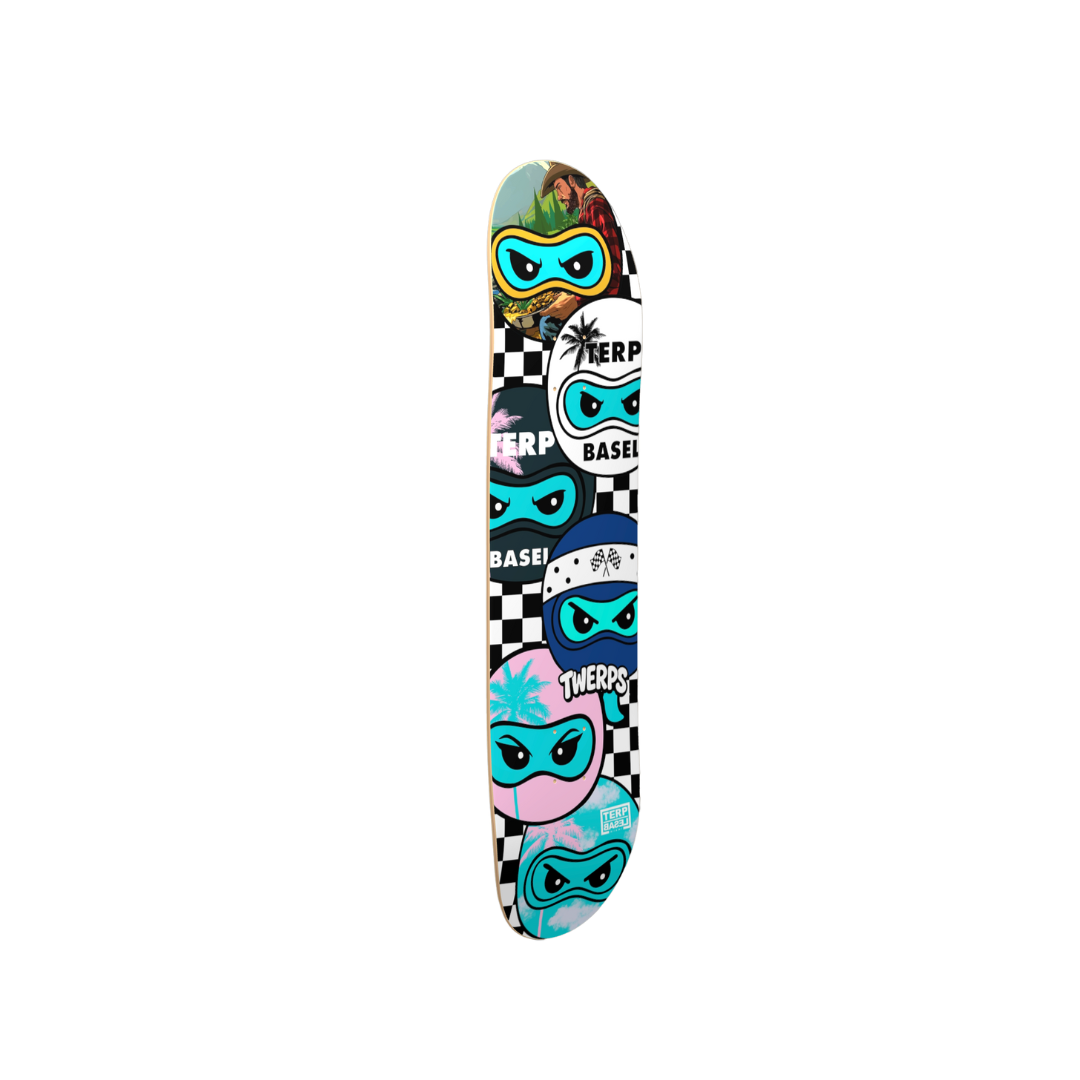 TWERPS x TERP BASEL 2025 SKATE DECK