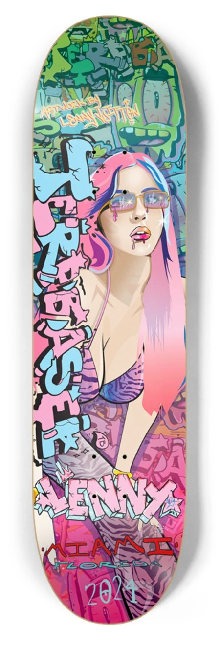 LENNY VUITTON x TERP BASEL 2024 DECK GIRL