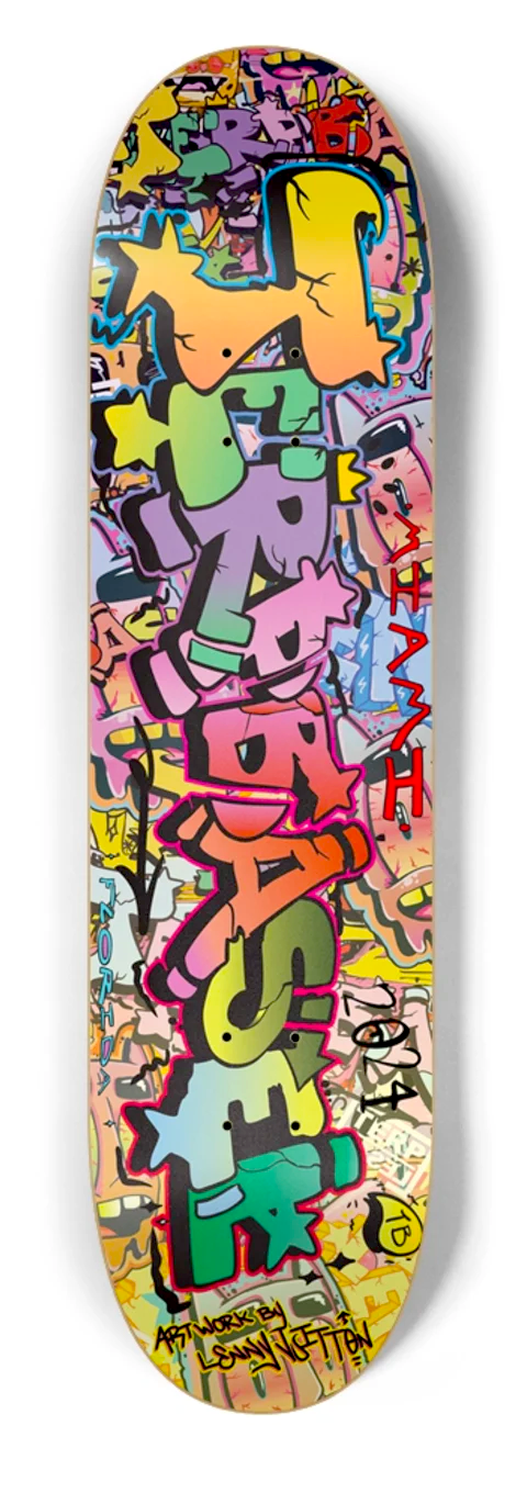 LENNY VUITTON x TERP BASEL 2024 DECK LOGO