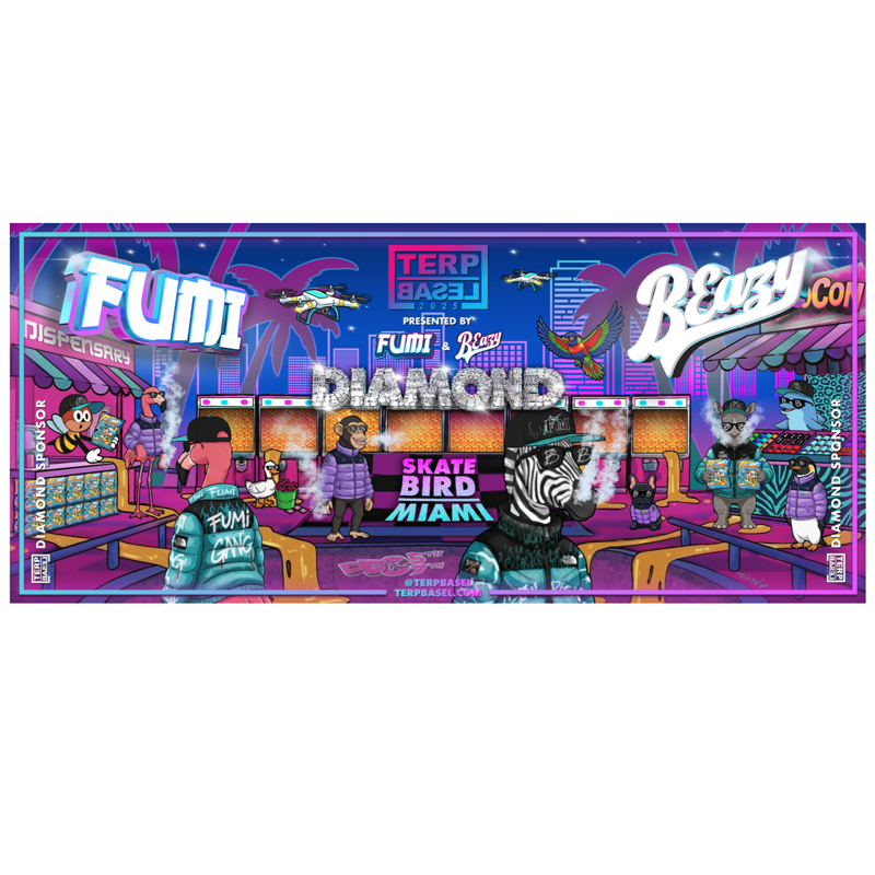 TERP BASEL X FUMI X B-EAZY 2025 MOODMAT (Oversized)