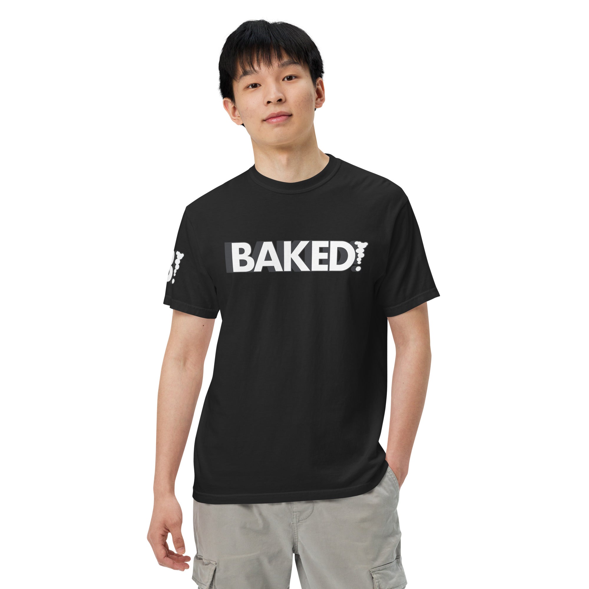 BAKED! IN BLACK T-SHIRT