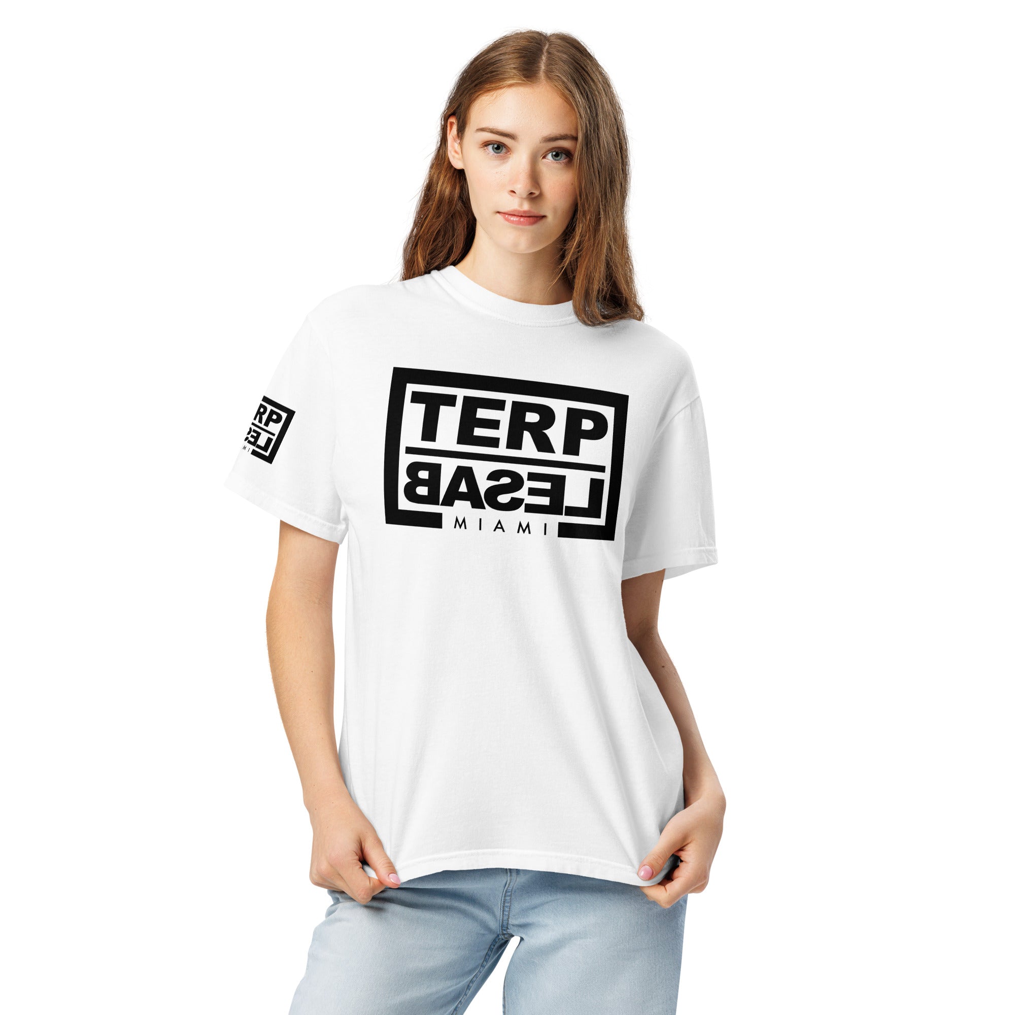 TERP BASEL MIAMI - WHT/BLK STAMP