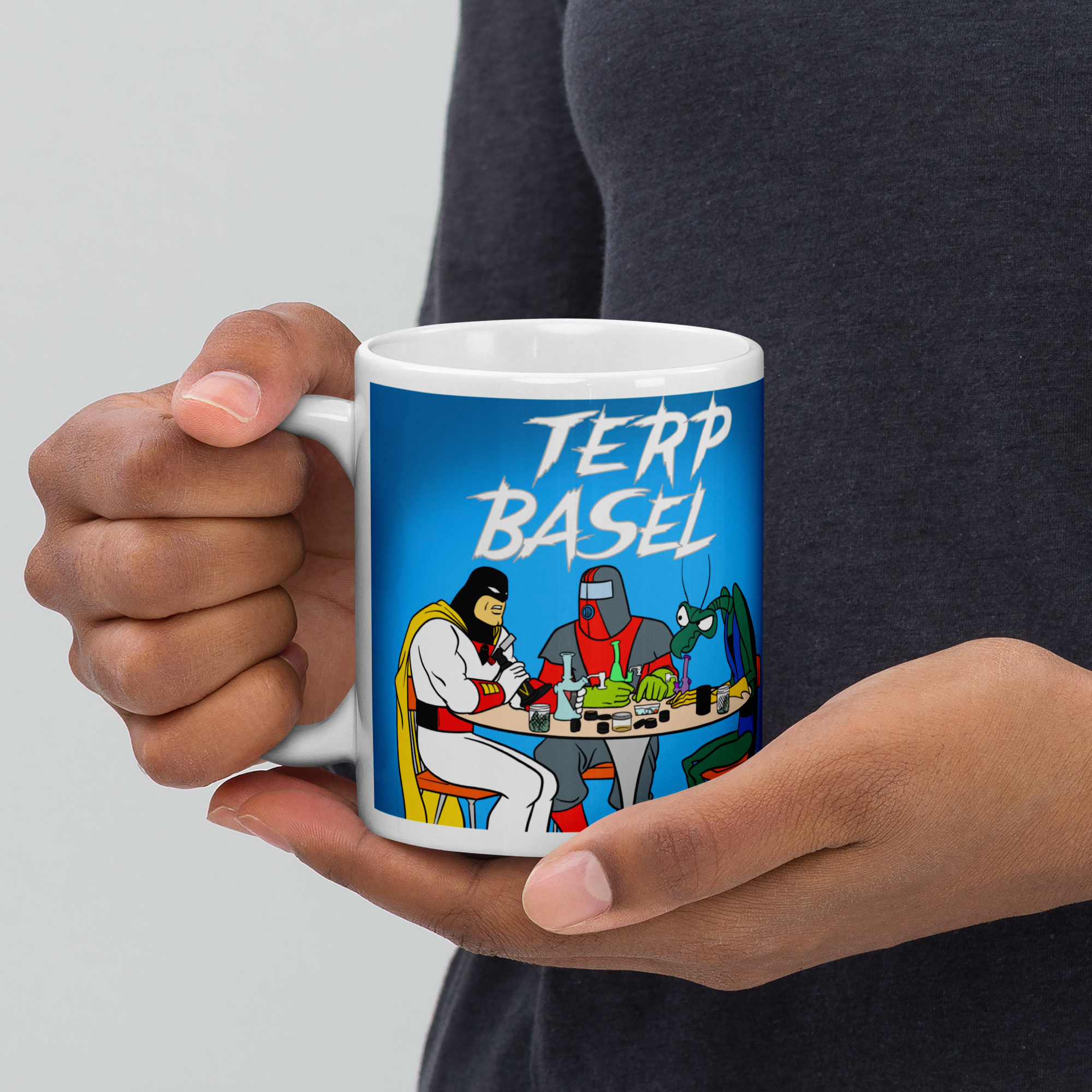 ACTION MATT JACKSON x TERP BASEL 2024 MUG (SPACE GHOST)